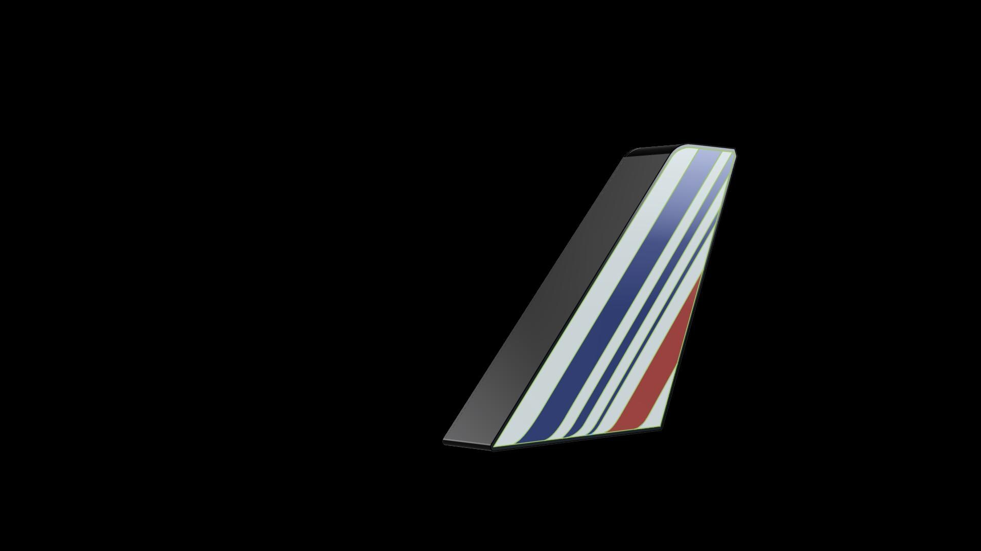 Air France Tail Fin