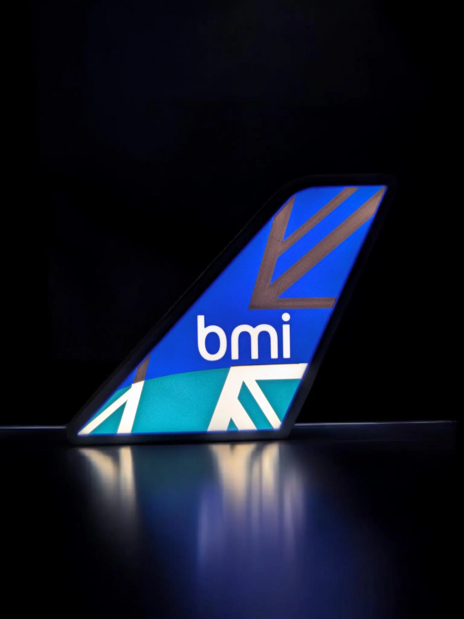 British Midland International (BMI) Tail Fin