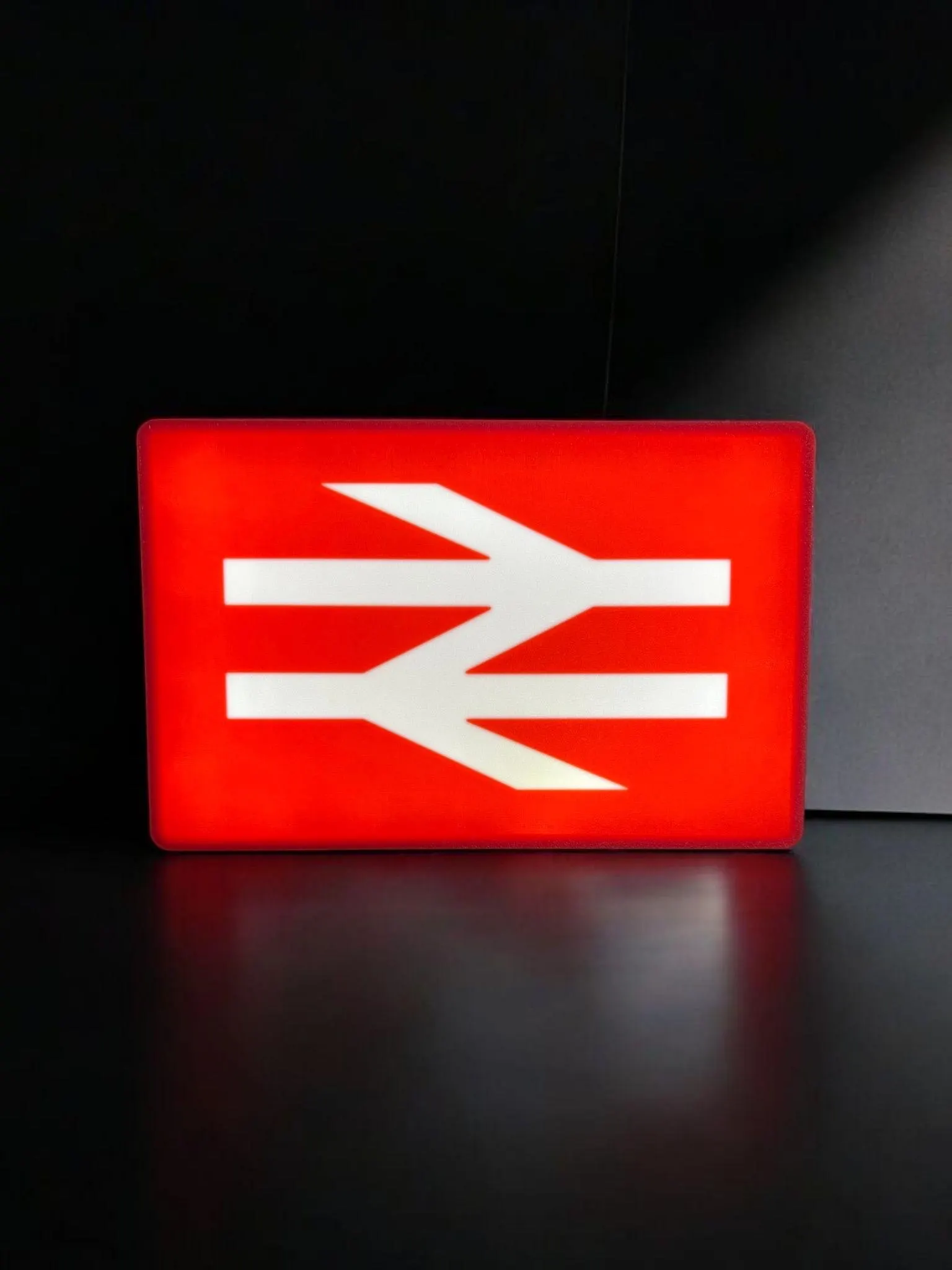 British Rail Logo LED Sign