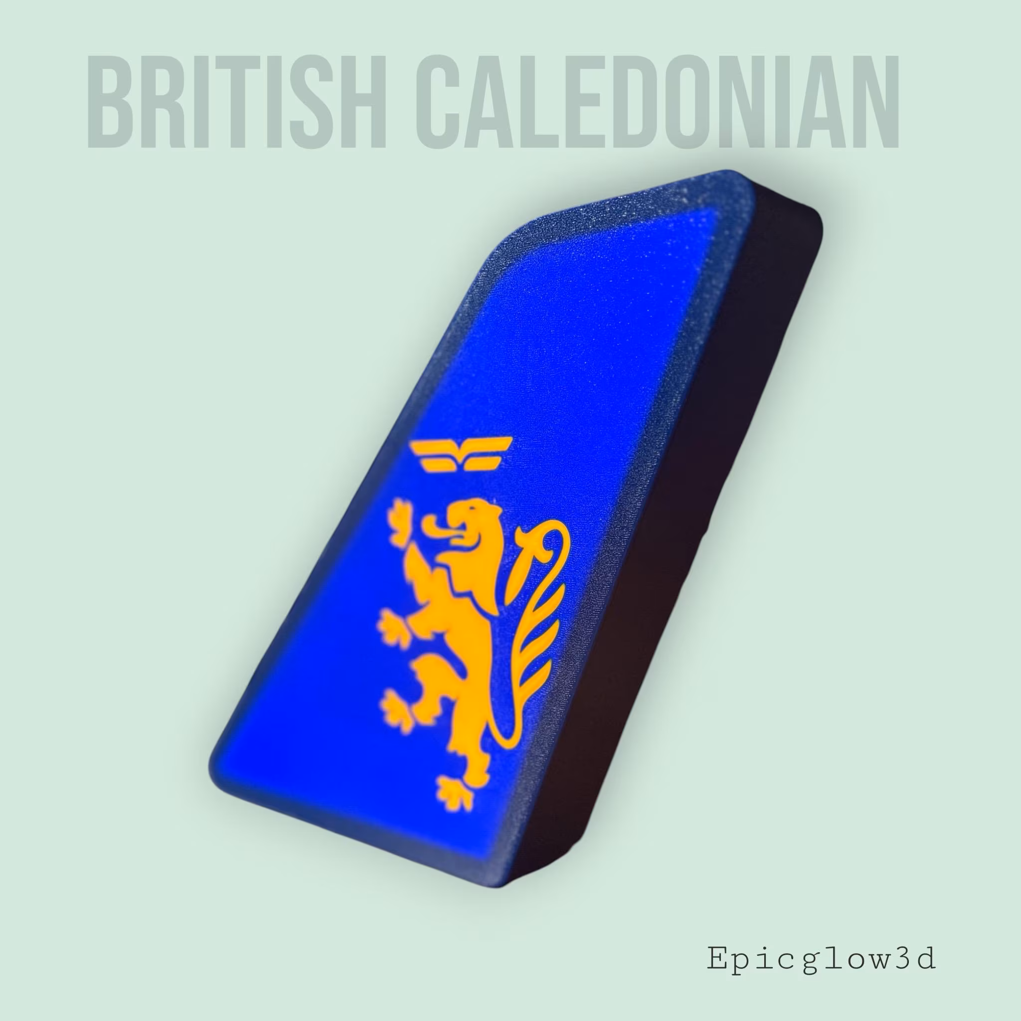 British Caledonian Tail Fin
