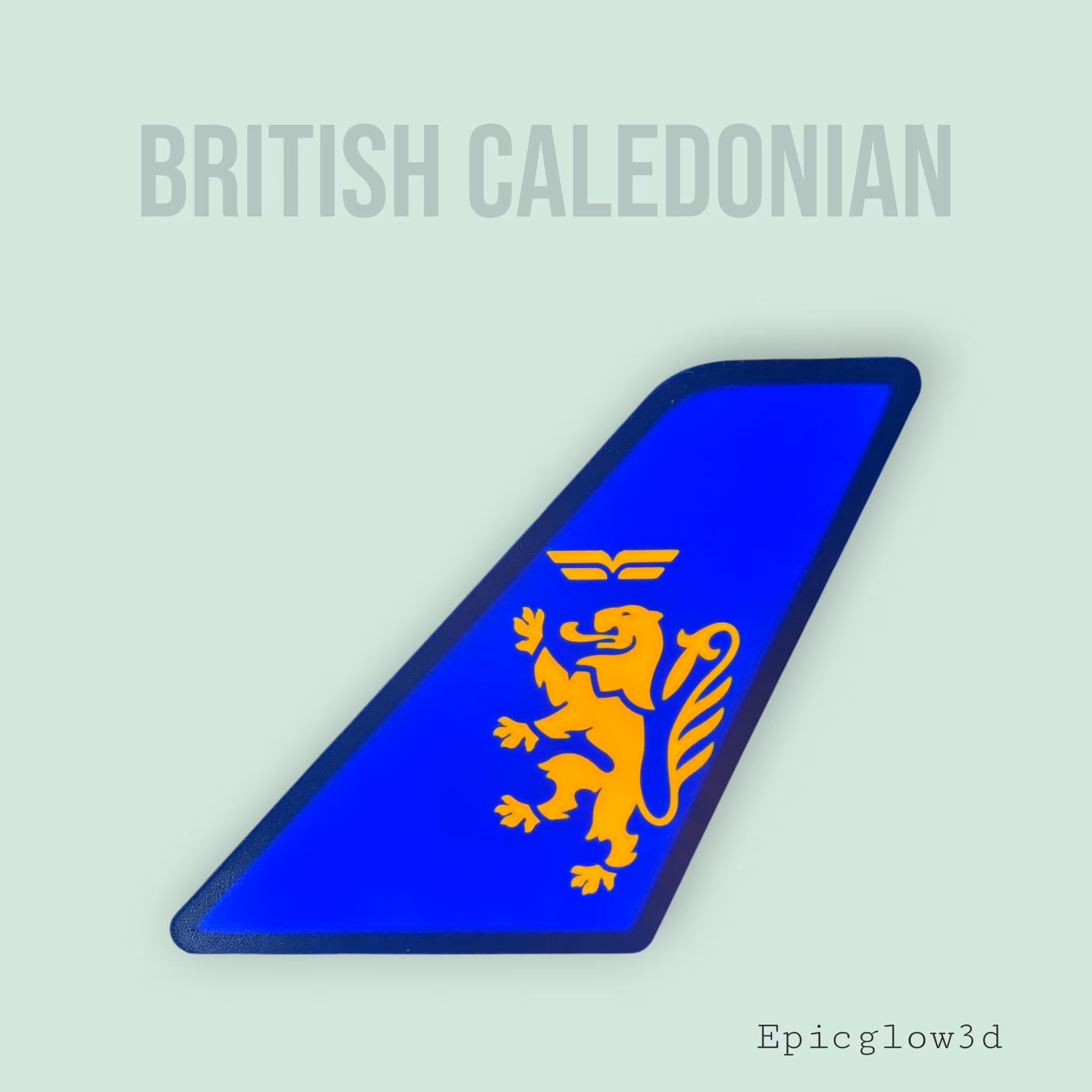 British Caledonian Tail Fin