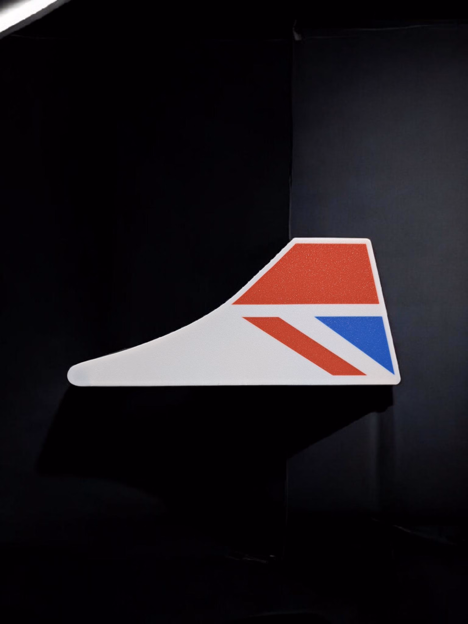 Concorde British Airways Negus Tail Fin