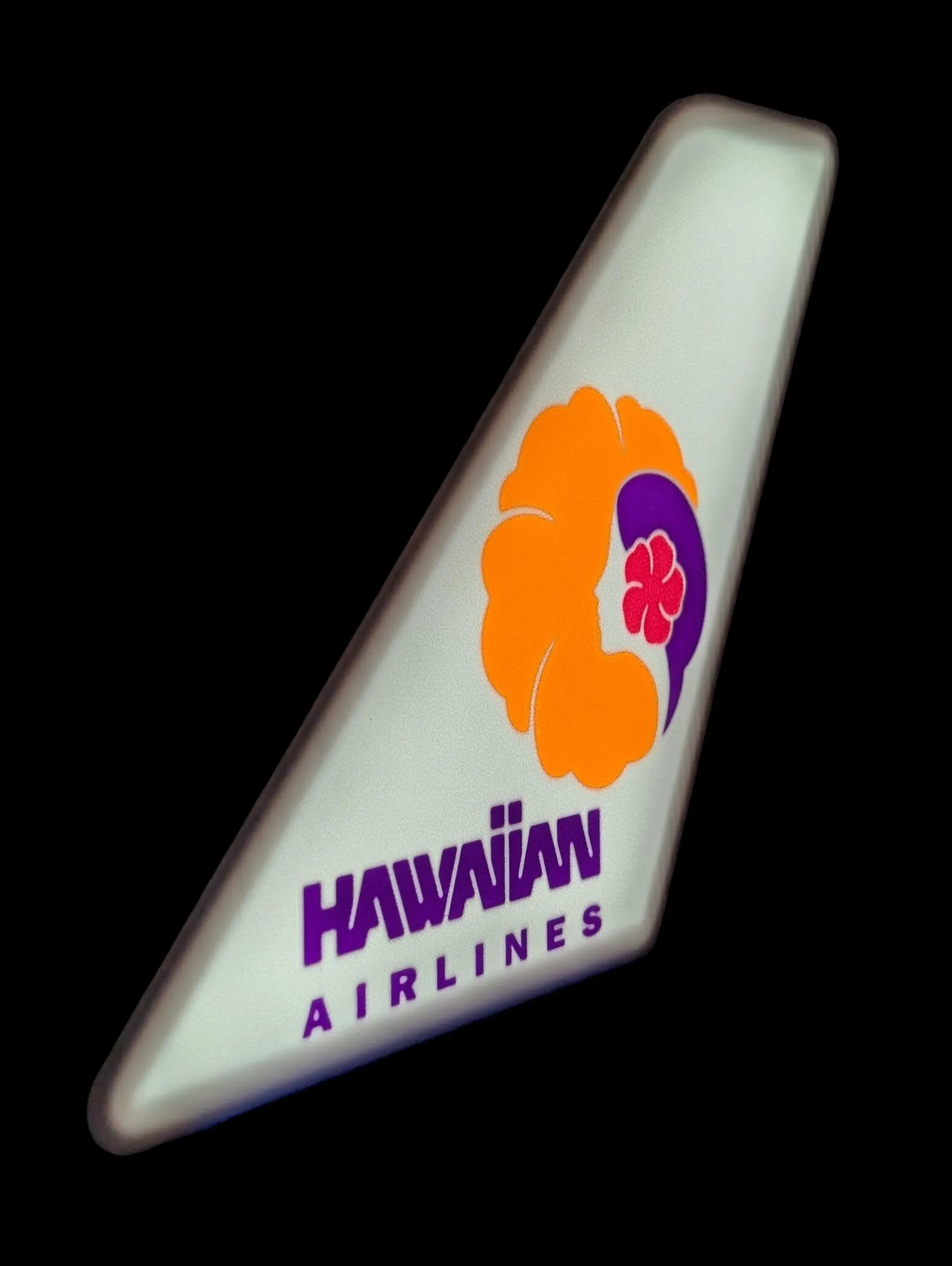 Hawaiian Airlines Retro Tail Fin