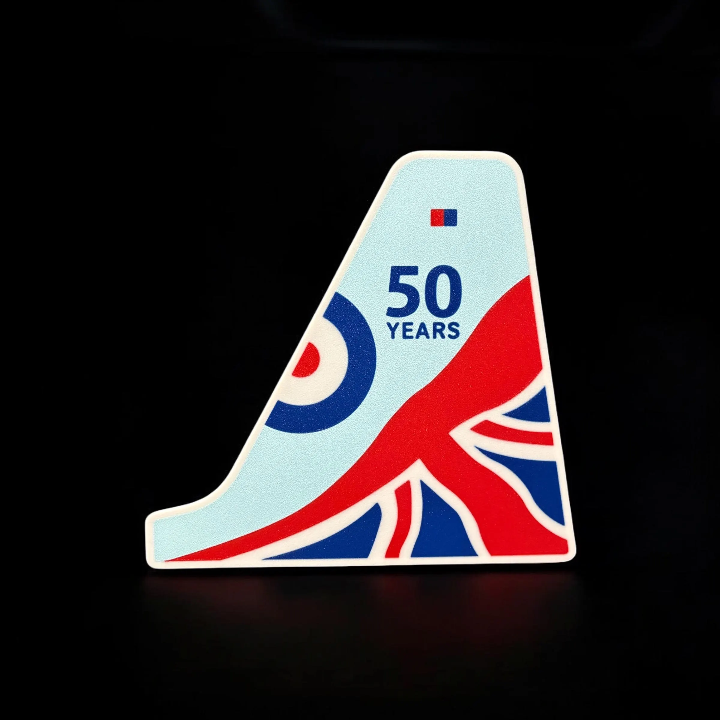 Hercules C-130 — 50 Years RAF Anniversary Tail Fin