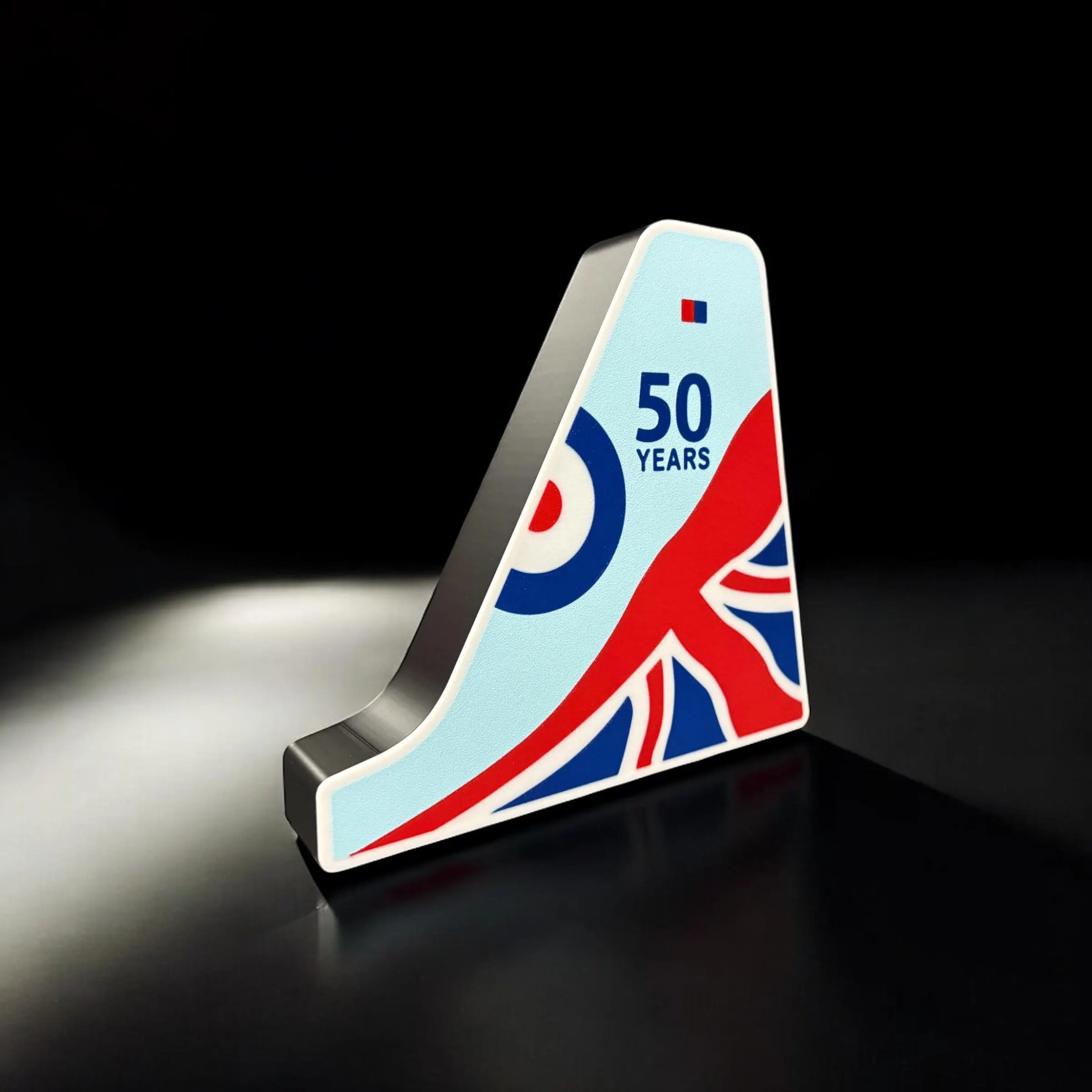 Hercules C-130 — 50 Years RAF Anniversary Tail Fin