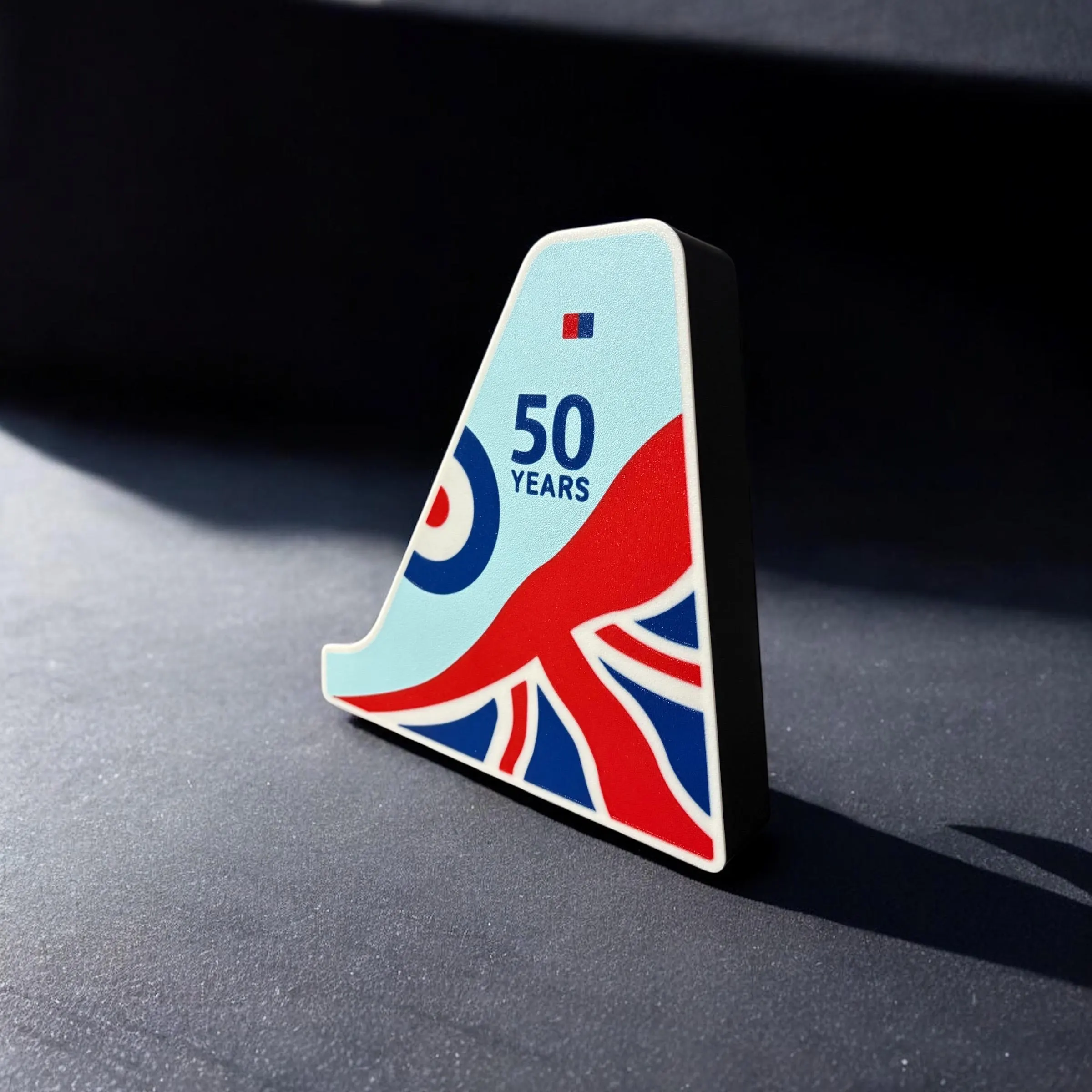 Hercules C-130 — 50 Years RAF Anniversary Tail Fin