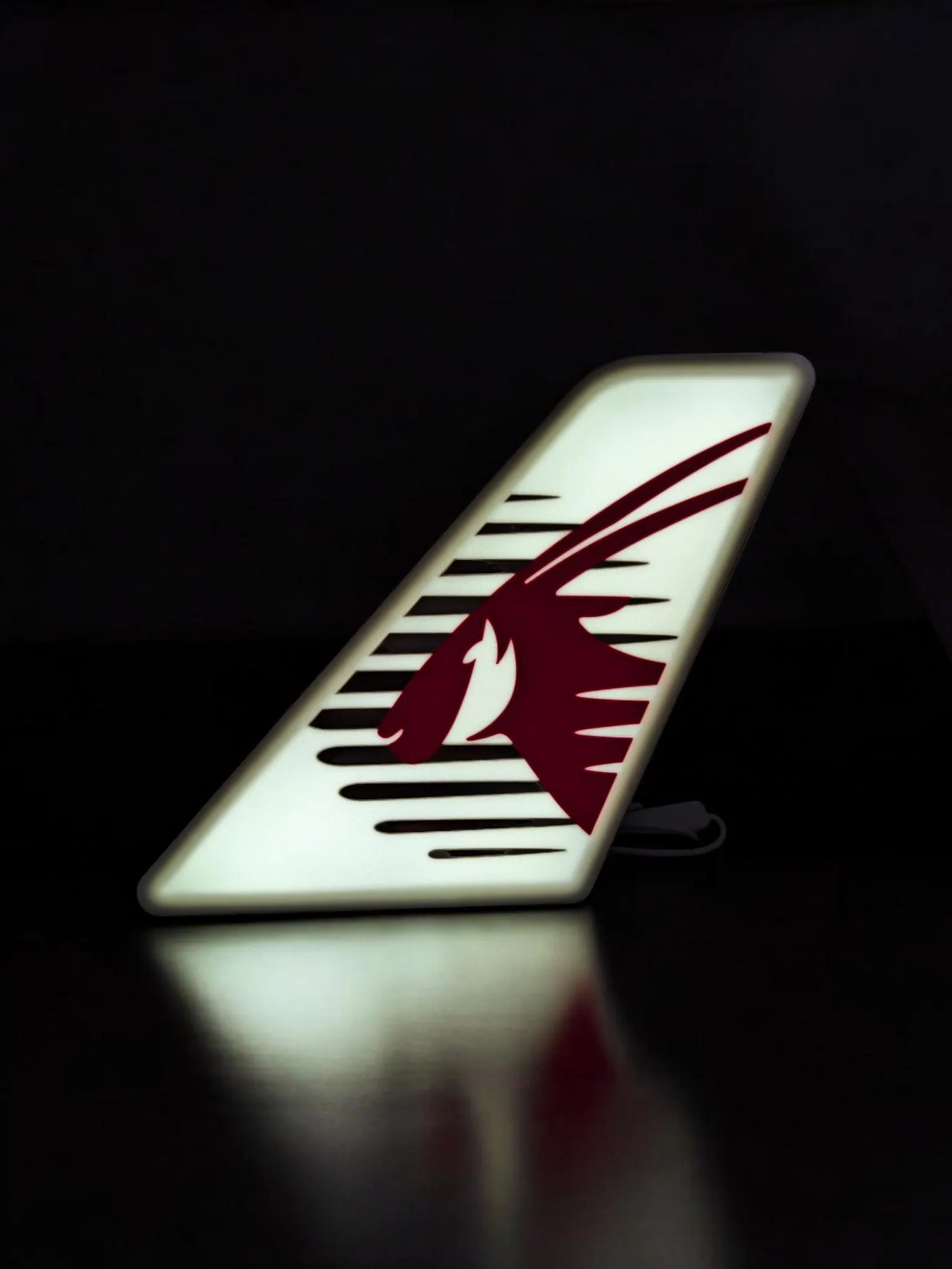Qatar Airways Tail Fin