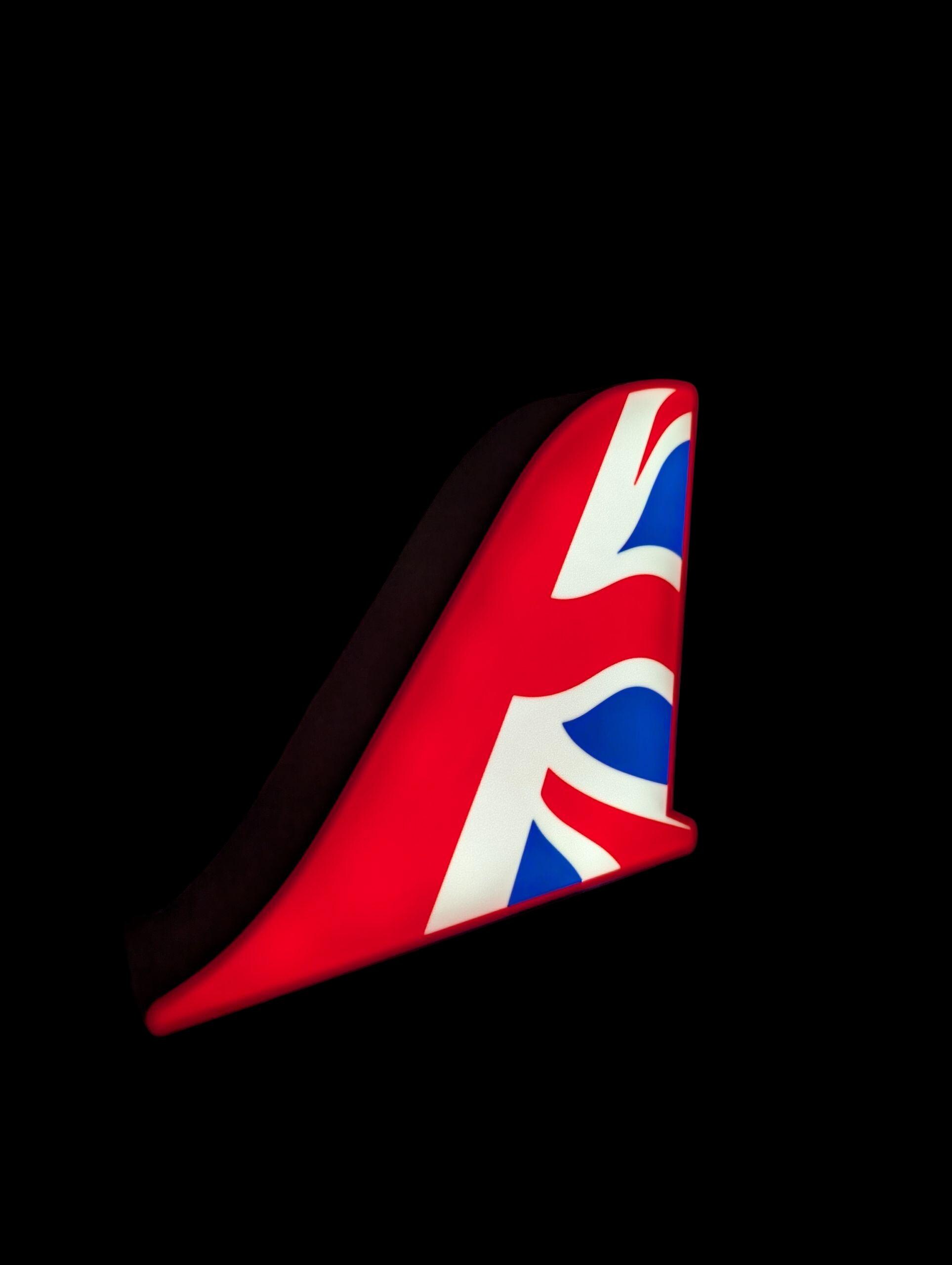 Red Arrows Union Jack Tail Fin