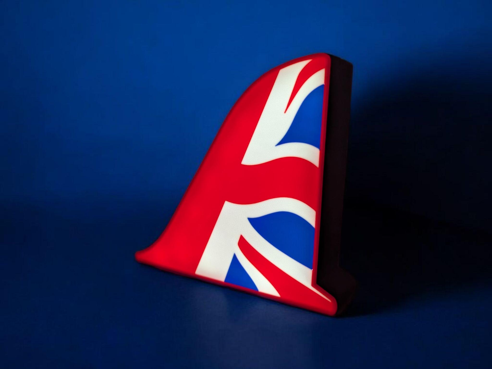 Red Arrows Union Jack Tail Fin