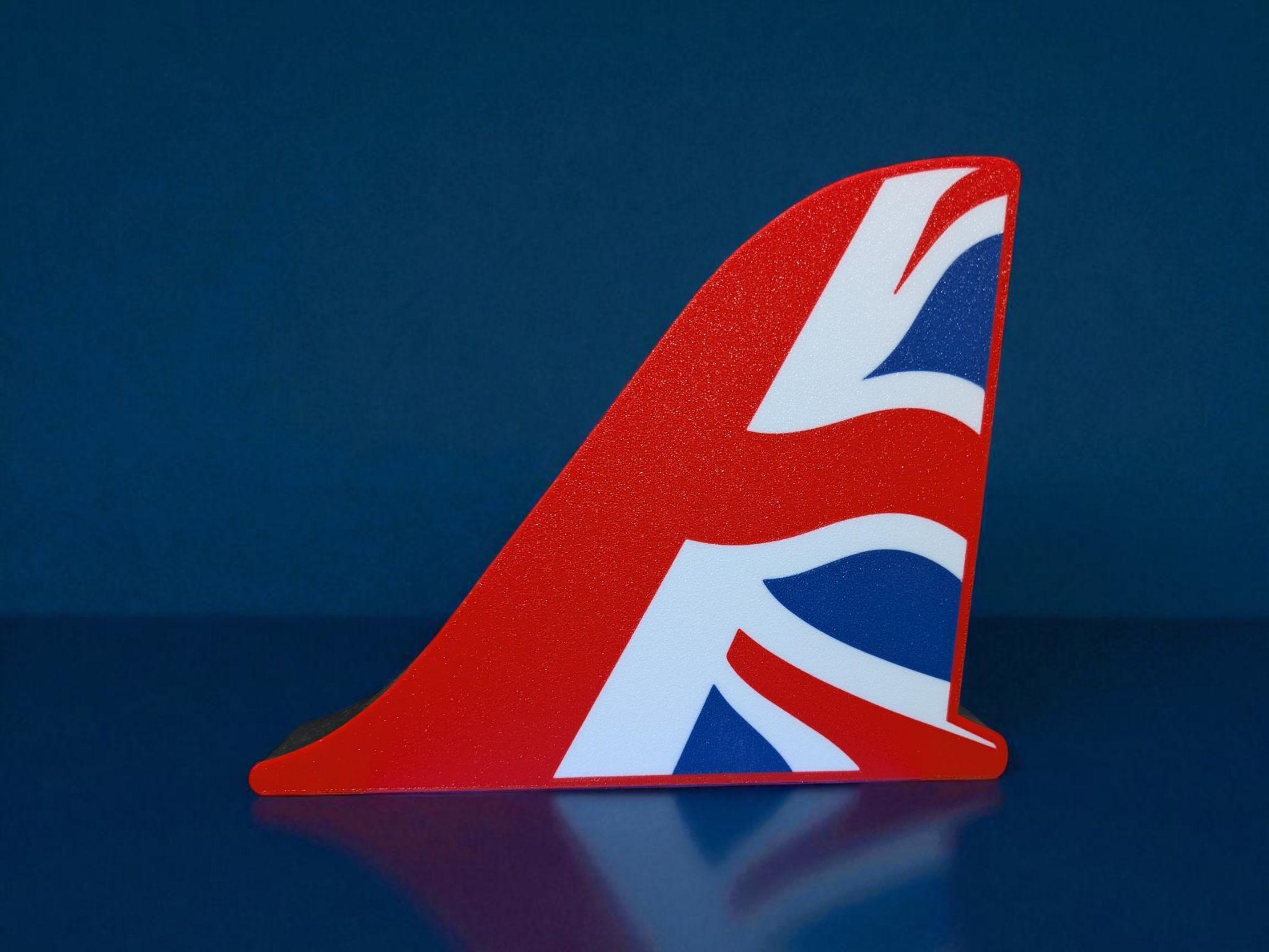 Red Arrows Union Jack Tail Fin