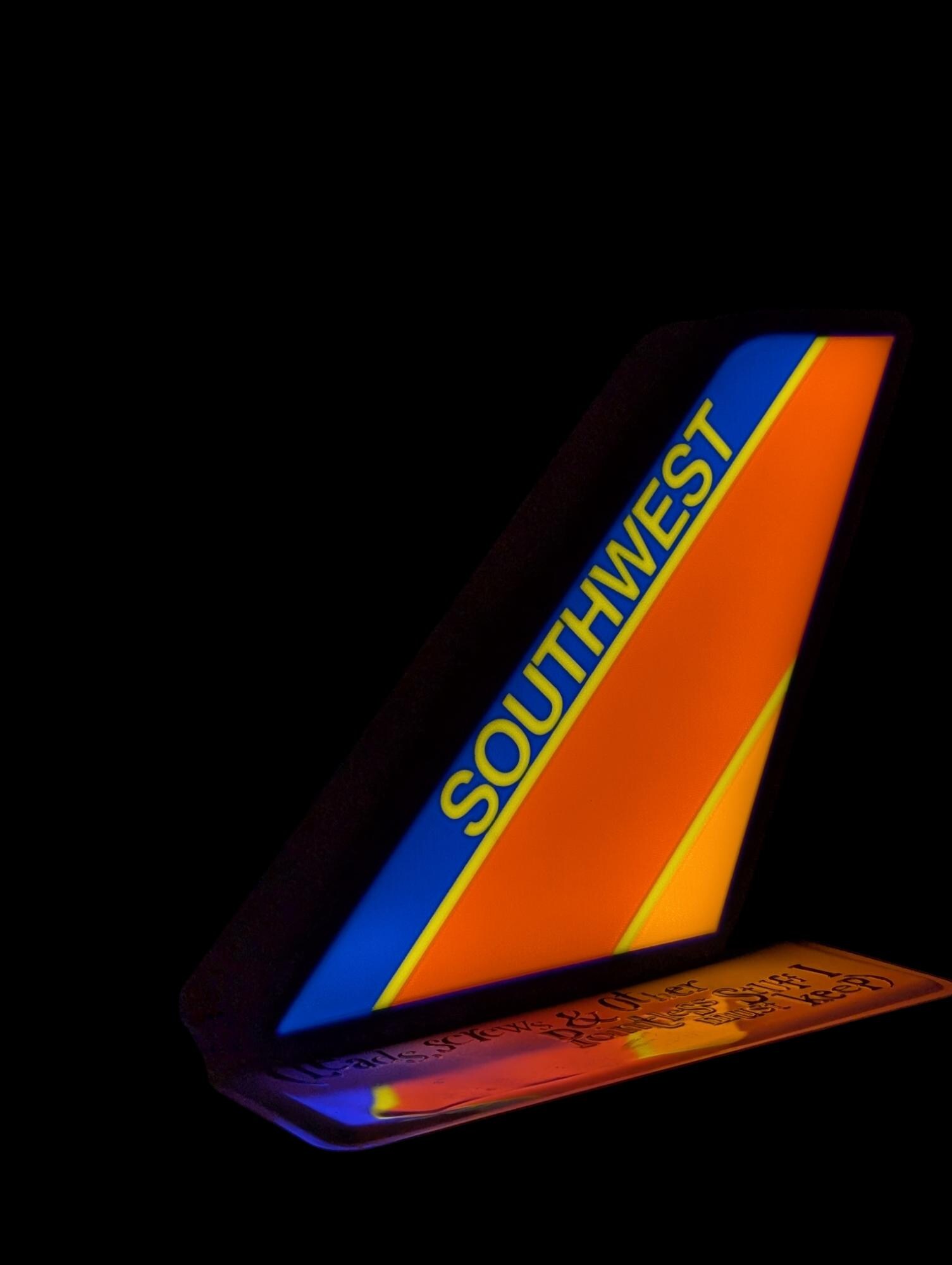 Southwest Airlines Retro Tail Fin