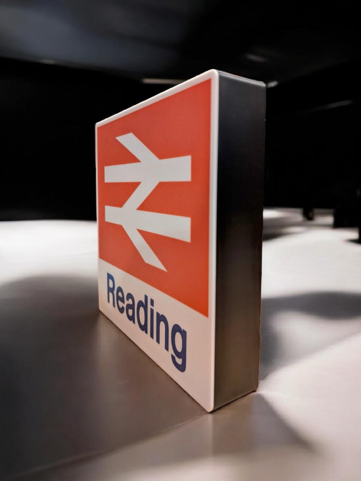 Custom British Rail Station Sign