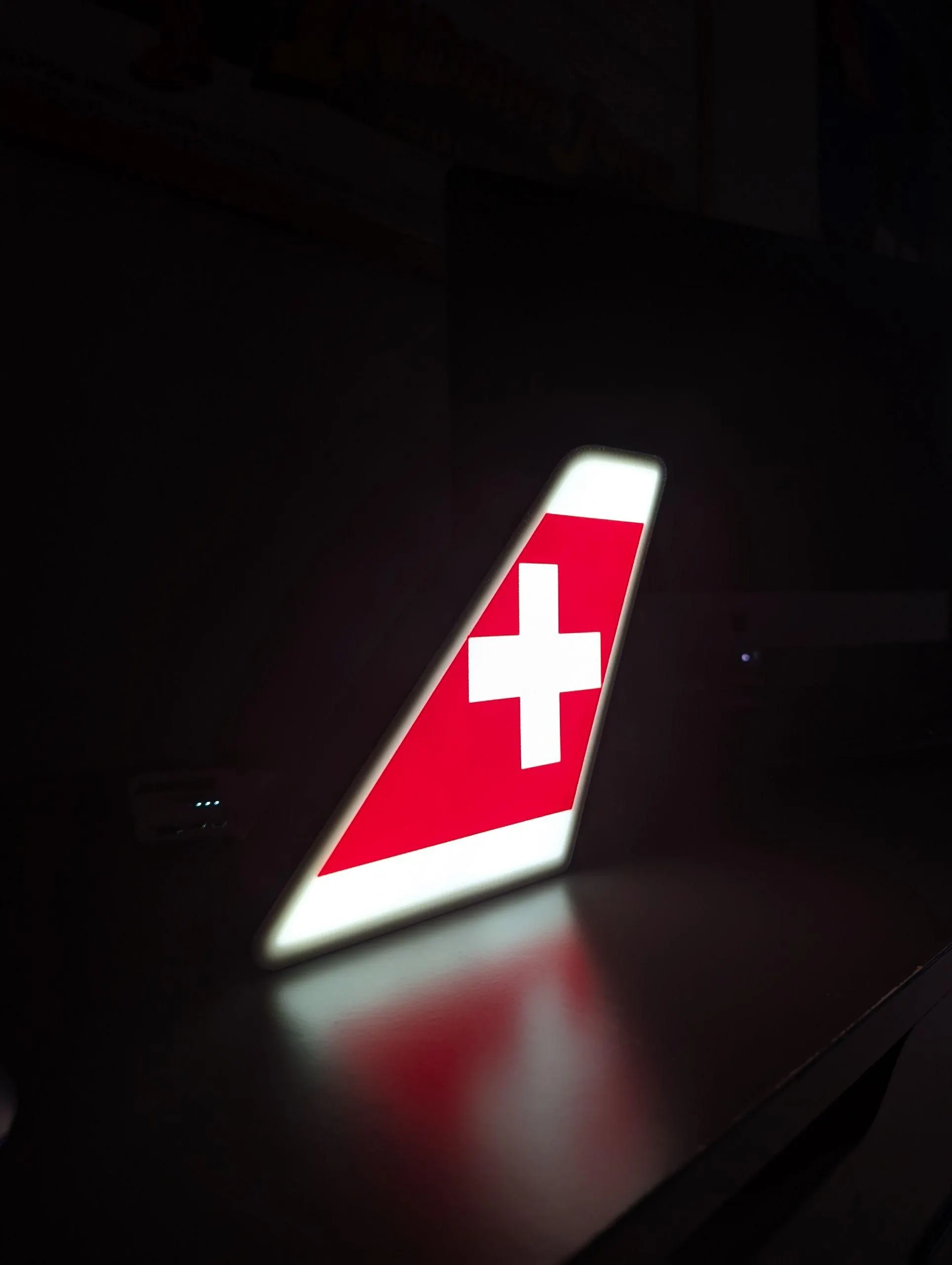 Swiss Air Tail Fin