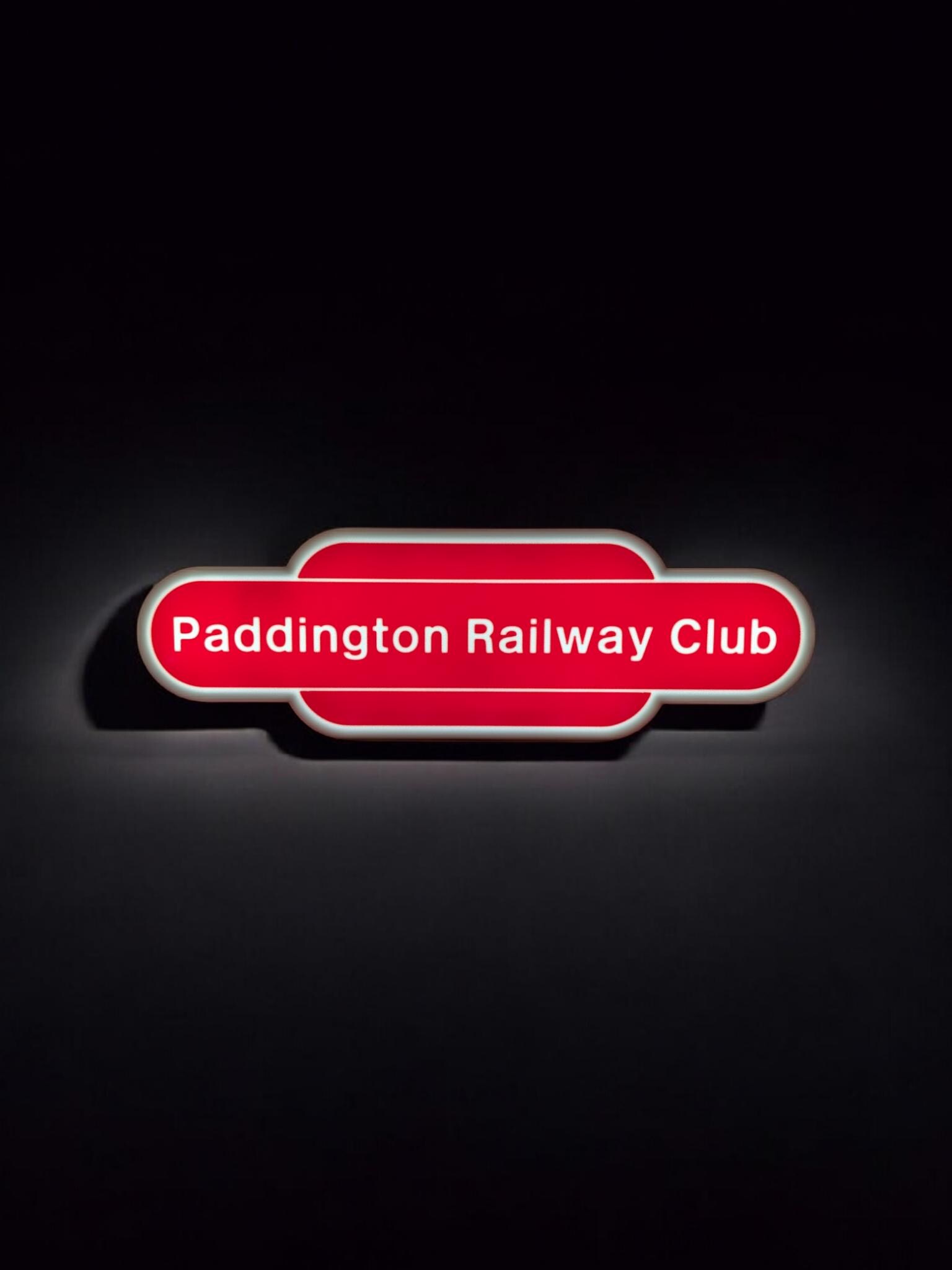 Custom Vintage British Railways Station Sign