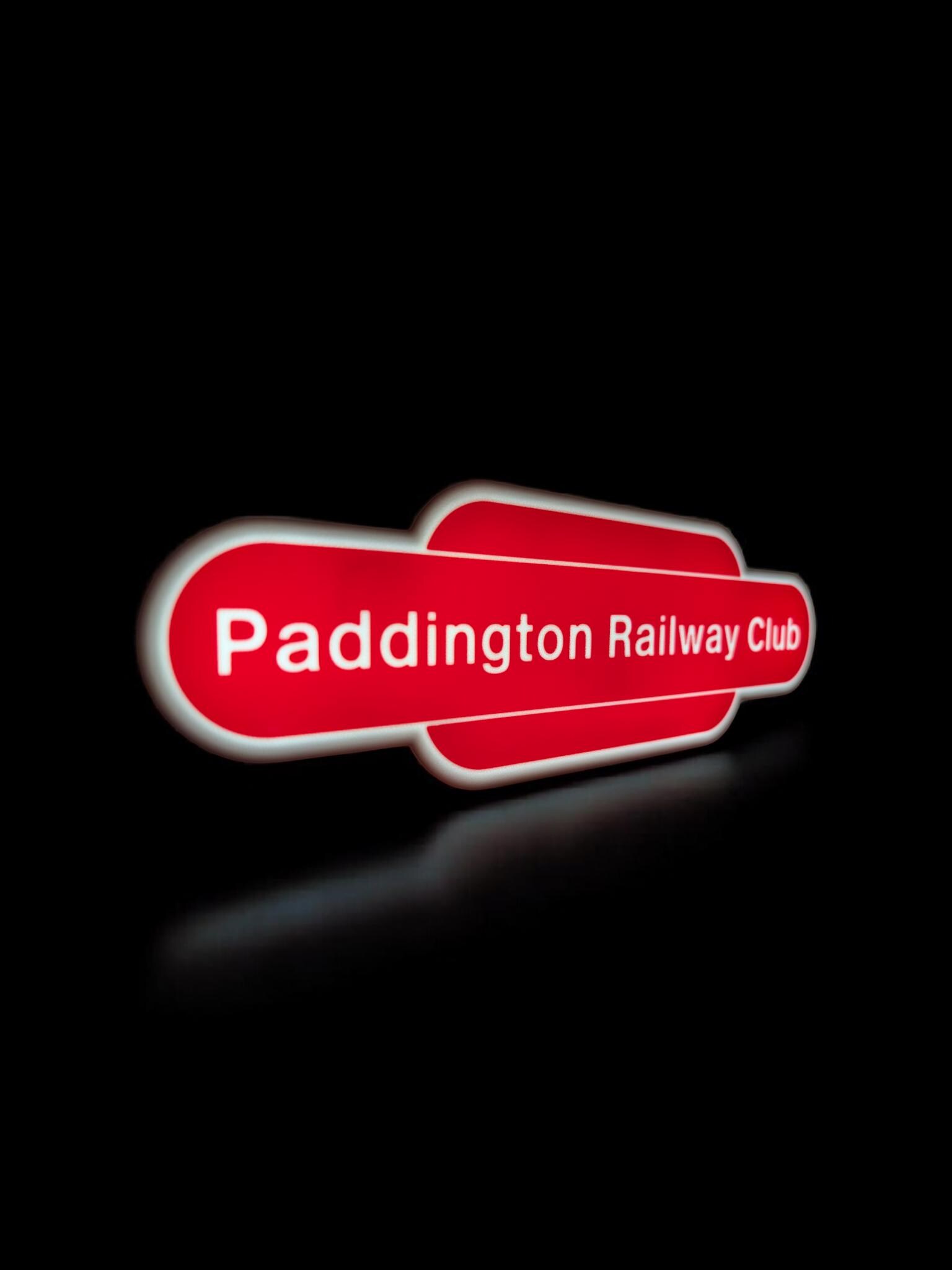 Custom Vintage British Railways Station Sign