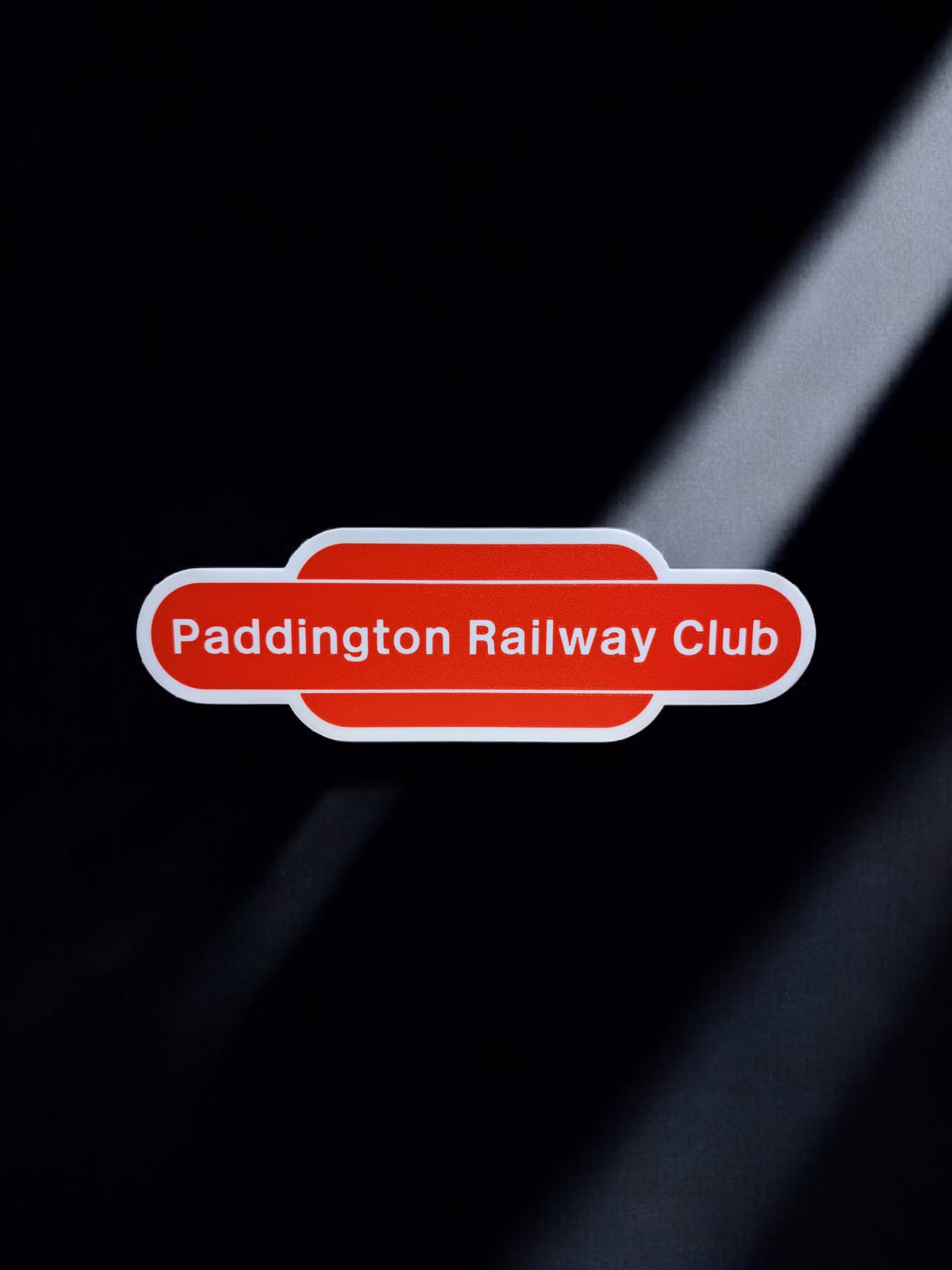 Custom Vintage British Railways Station Sign