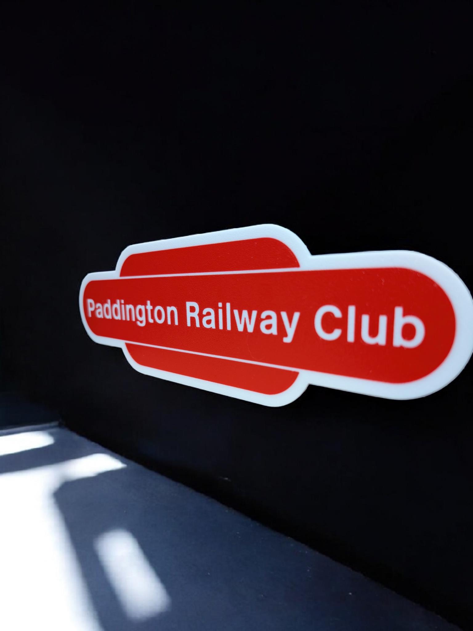 Custom Vintage British Railways Station Sign