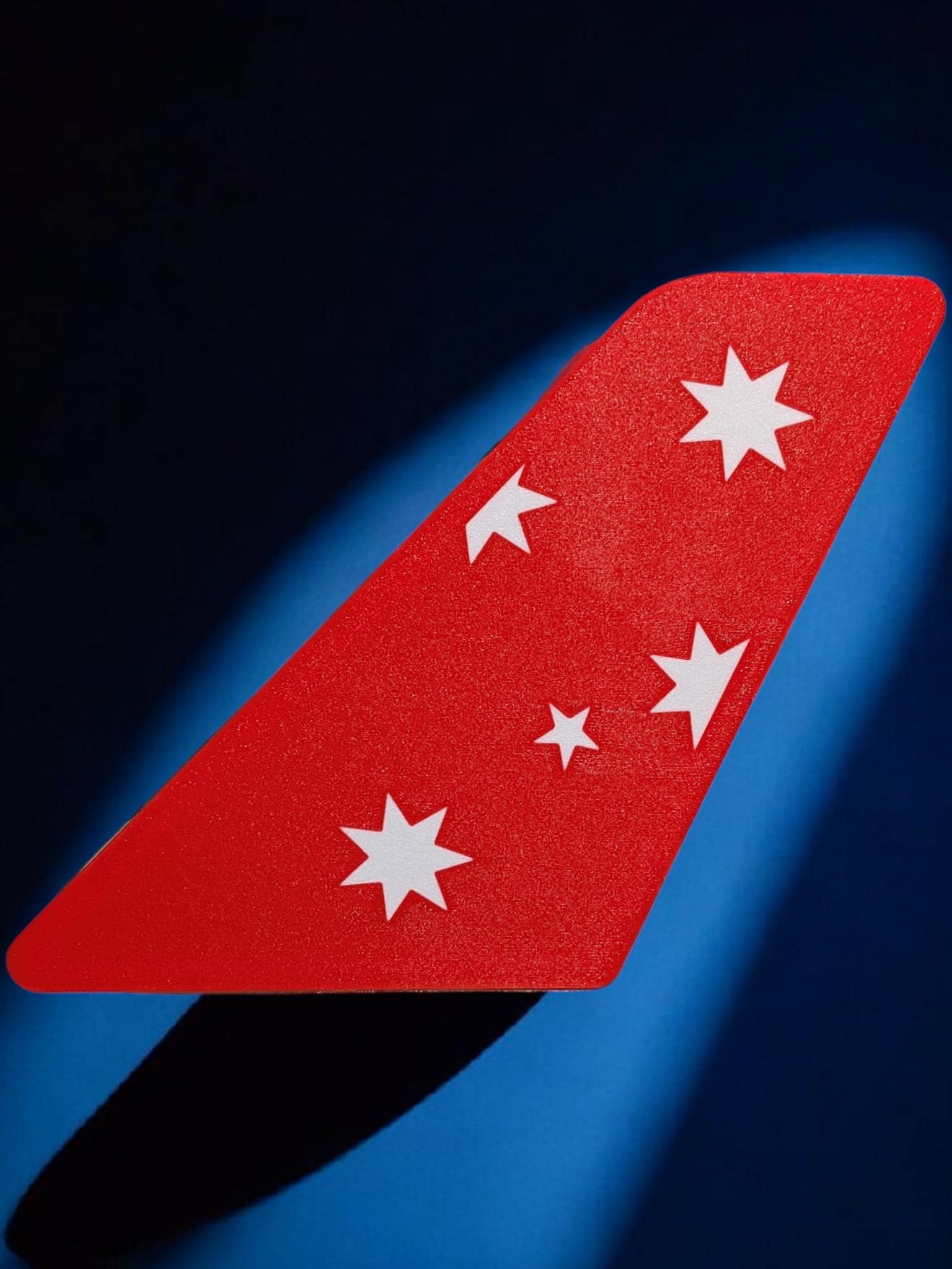 V Australia Tail Fin