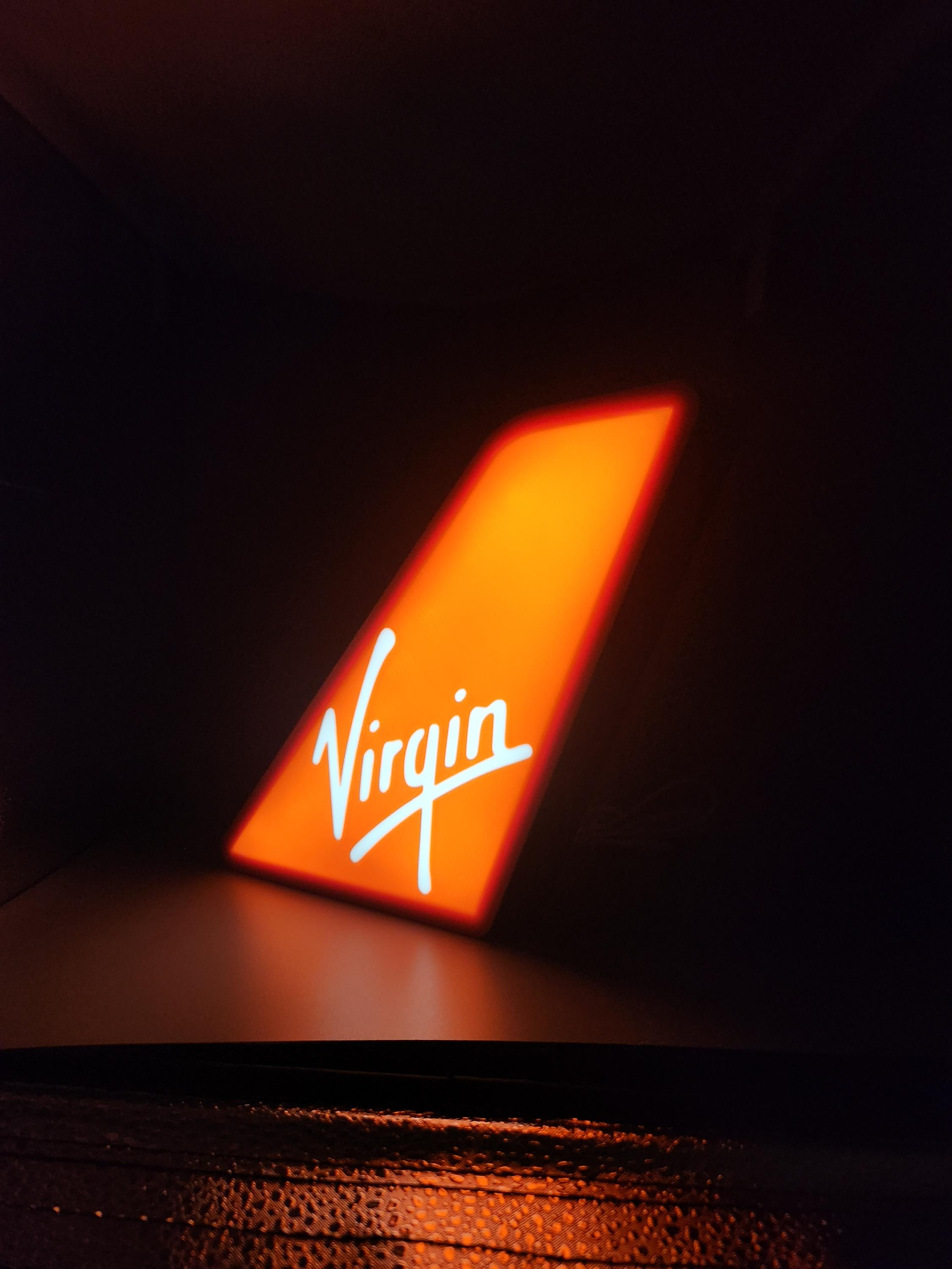 Virgin Atlantic Tail Fin